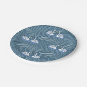 Assiettes En Carton Plaques de papier Swan (Angle)