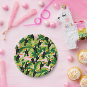 Assiettes En Carton Plaques de papier tactile (Fête)