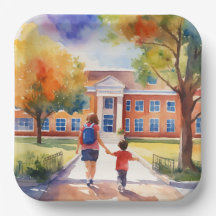 PLAQUES DE PAPIER TEMPS DE FÊTE