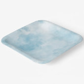 Assiettes En Carton Plaques de papier - Tête dans les NUAGES (Angulaire)