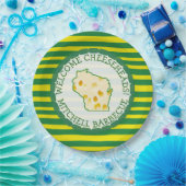 Assiettes En Carton Plaques de papier-tête de fromage personnalisées (Fête)