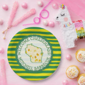 Assiettes En Carton Plaques de papier-tête de fromage personnalisées (Fête)