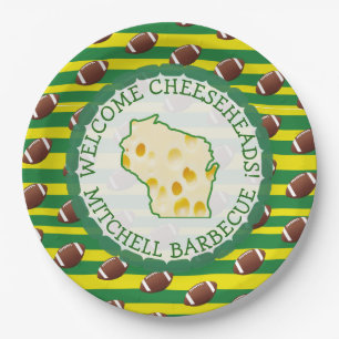 Assiettes En Carton Plaques de papier-tête de fromage personnalisées