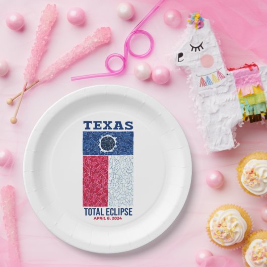 Assiettes En Carton Plaques de papier Texas Total Eclipse (Fête)