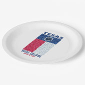 Assiettes En Carton Plaques de papier Texas Total Eclipse (Angle)