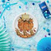 Assiettes En Carton Plaques de papier Thanksgiving (Fête)
