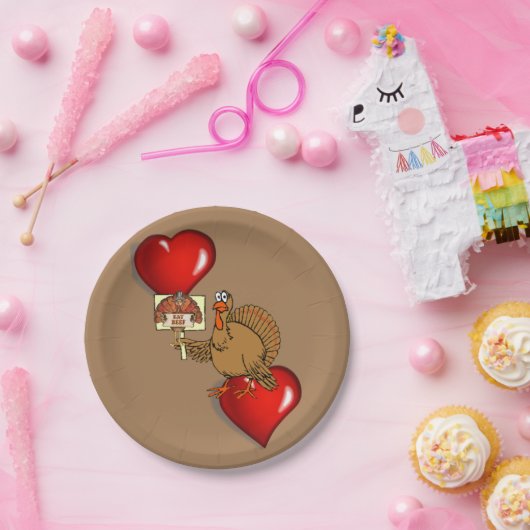 Assiettes En Carton Plaques de papier Thanksgiving (Fête)