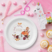 Assiettes En Carton Plaques de papier Thanksgiving (Fête)