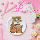 Assiettes En Carton Plaques de papier Thanksgiving (Fête)