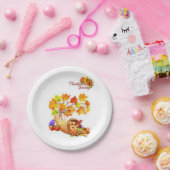 Assiettes En Carton Plaques de papier Thanksgiving (Fête)