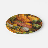 Assiettes En Carton Plaques de papier Thanksgiving (Angle)