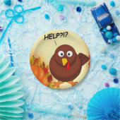 Assiettes En Carton Plaques de papier Thanksgiving (Fête)