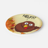 Assiettes En Carton Plaques de papier Thanksgiving (Angle)