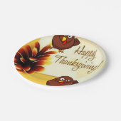 Assiettes En Carton Plaques de papier Thanksgiving (Angle)