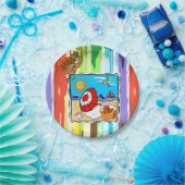 Assiettes En Carton Plaques de papier Thanksgiving (Fête)