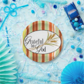 Assiettes En Carton Plaques de papier Thanksgiving (Fête)