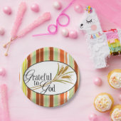 Assiettes En Carton Plaques de papier Thanksgiving (Fête)