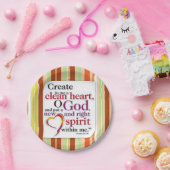 Assiettes En Carton Plaques de papier Thanksgiving (Fête)