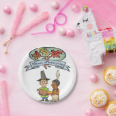 Assiettes En Carton Plaques de papier Thanksgiving (Fête)