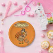 Assiettes En Carton Plaques de papier Thanksgiving (Fête)