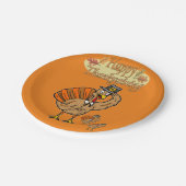 Assiettes En Carton Plaques de papier Thanksgiving (Angle)