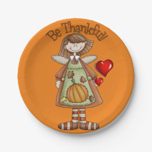 Assiettes En Carton Plaques de papier Thanksgiving
