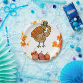 Assiettes En Carton Plaques de papier Thanksgiving (Fête)