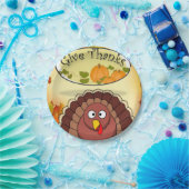 Assiettes En Carton Plaques de papier Thanksgiving (Fête)