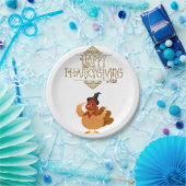 Assiettes En Carton Plaques de papier Thanksgiving (Fête)