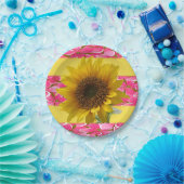 Assiettes En Carton Plaques de papier tournesol (Fête)