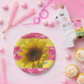 Assiettes En Carton Plaques de papier tournesol (Fête)