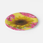 Assiettes En Carton Plaques de papier tournesol (Angle)