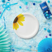 Assiettes En Carton Plaques de papier tournesol Sunny (Fête)