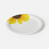Assiettes En Carton Plaques de papier tournesol Sunny (Angle)