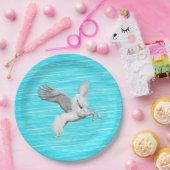 Assiettes En Carton Plaques de papier Unicorne (Fête)