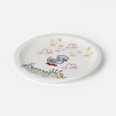 Assiettes En Carton Plaques de papier Valentine's (Angle)