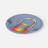 Assiettes En Carton Plaques de papier Verrouiller (Angle)