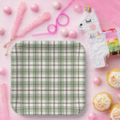 Assiettes En Carton Plaques de papier vert (Fête)