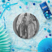 Assiettes En Carton Plaques de papier victorien (Fête)