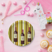 Assiettes En Carton Plaques de papier Vin (Fête)