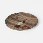 Assiettes En Carton Plaques de papier Vineyard (Angle)