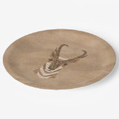 Assiettes En Carton Plaques de papier visage Antelope du sud-ouest de (Angle)