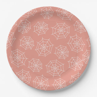 Assiettes En Carton Plaques de papier Web Spider