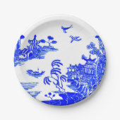 Assiettes En Carton Plaques de papier Willow Design (Devant)