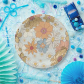 Assiettes En Carton Plaques de partie rétros Baby shower super (Fête)