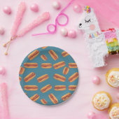 Assiettes En Carton Plaques de parties en papier Hotdog Sports 4 juill (Fête)