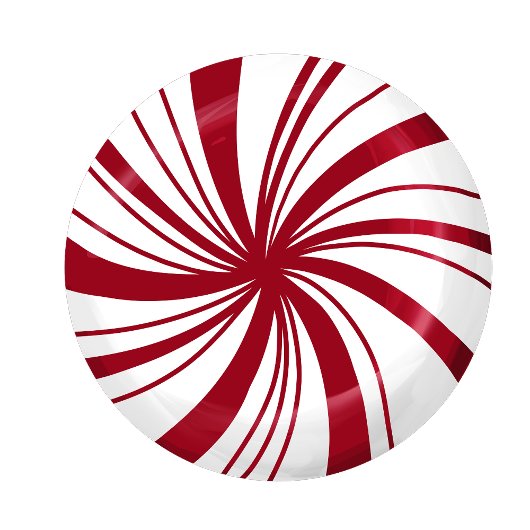 Assiettes En Carton Plaques de pique-nique de Noël de menthe douce