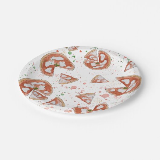 Assiettes En Carton Plaques de pizza (Angle)