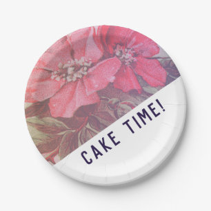 Assiettes En Carton Plaques désertiques Roses modernes