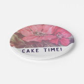 Assiettes En Carton Plaques désertiques Roses modernes (Angle)